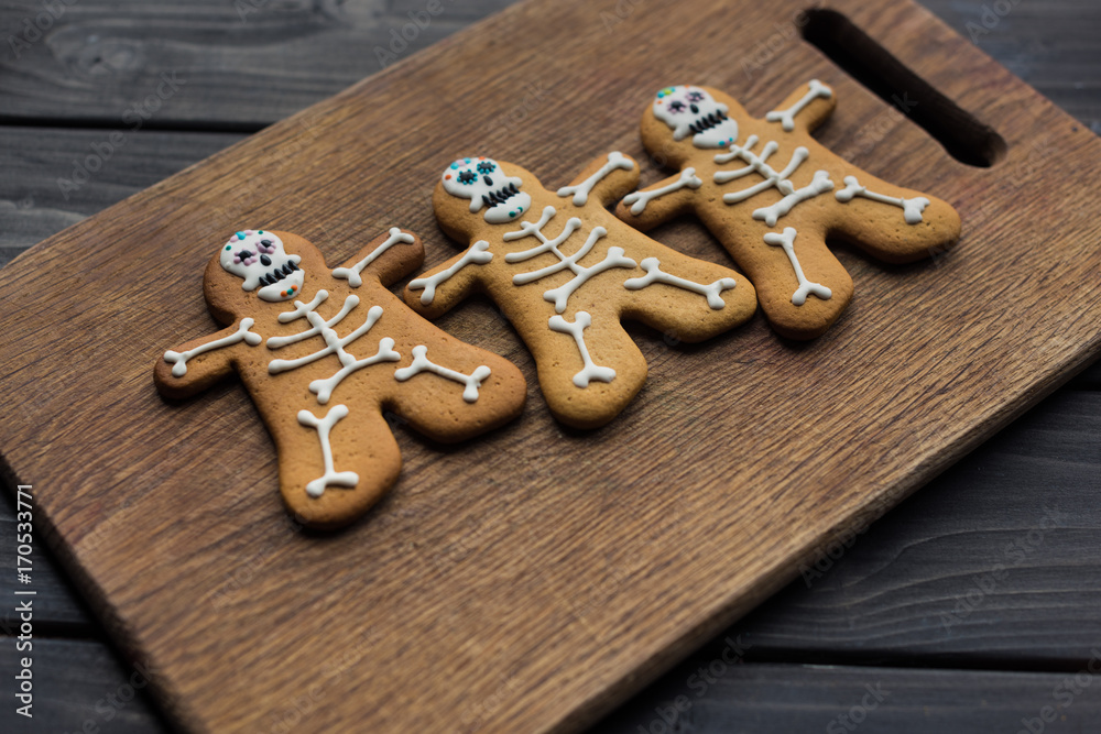 composition of halloween cookies composition of halloween cookies