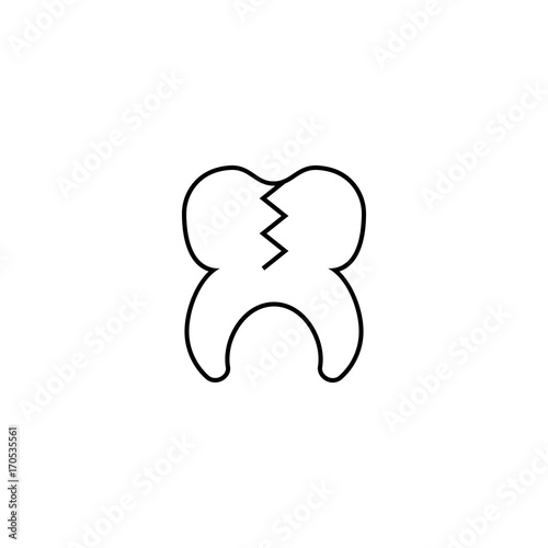 Vector tickets icon on a white background. Thin line icon for web site, visit card, poster, banner etc.