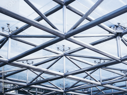 Steel structure Architecture detail Abstract Background