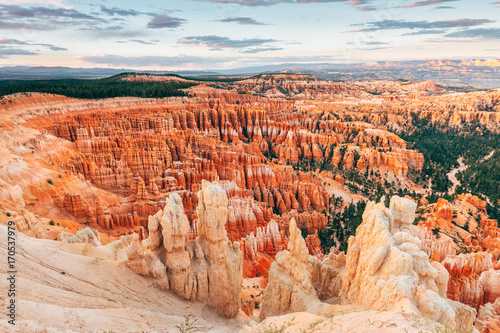 Slika na platnu amazing view of bryce canyon national park, utah