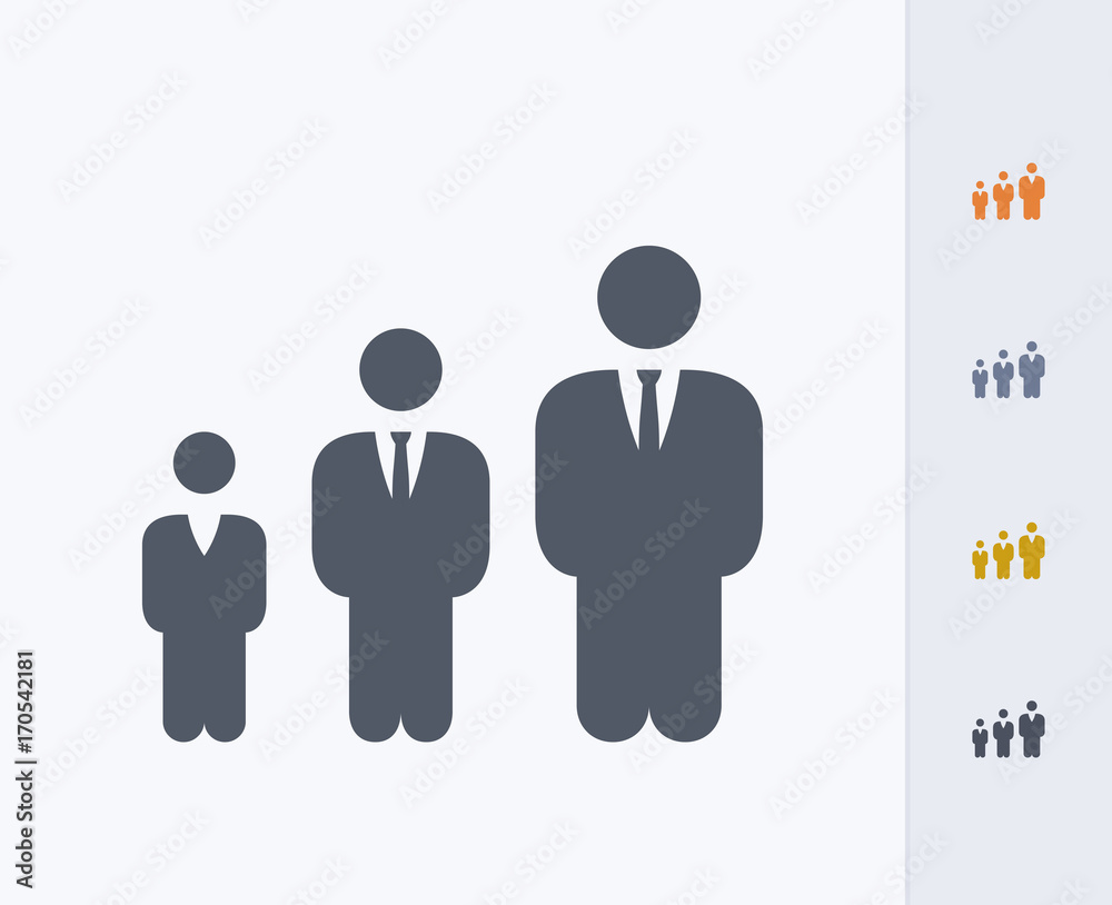 Businessmen Hierarchy - Carbon Icons. A professional, pixel-aligned icon designed on a 32x32 pixel grid and redesigned on a 16x16 pixel grid for very small sizes. Businessmen Hierarchy - Carbon Icons. A professional, pixel-aligned icon designed on a 32x32 pixel grid and redesigned on a 16x16 pixel grid for very small sizes.