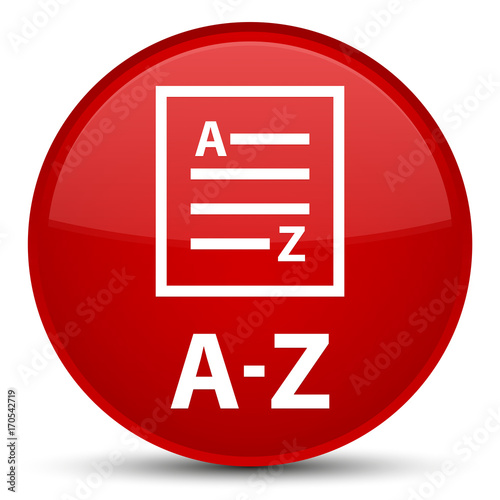 A-Z (list page icon) special red round button