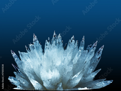 The image of natural crystal.