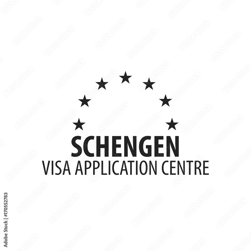 Vecteur Stock Logo Of Visa Application Centre Vector Illustration vecteur-stock-logo-of-visa-application-centre-vector-illustration