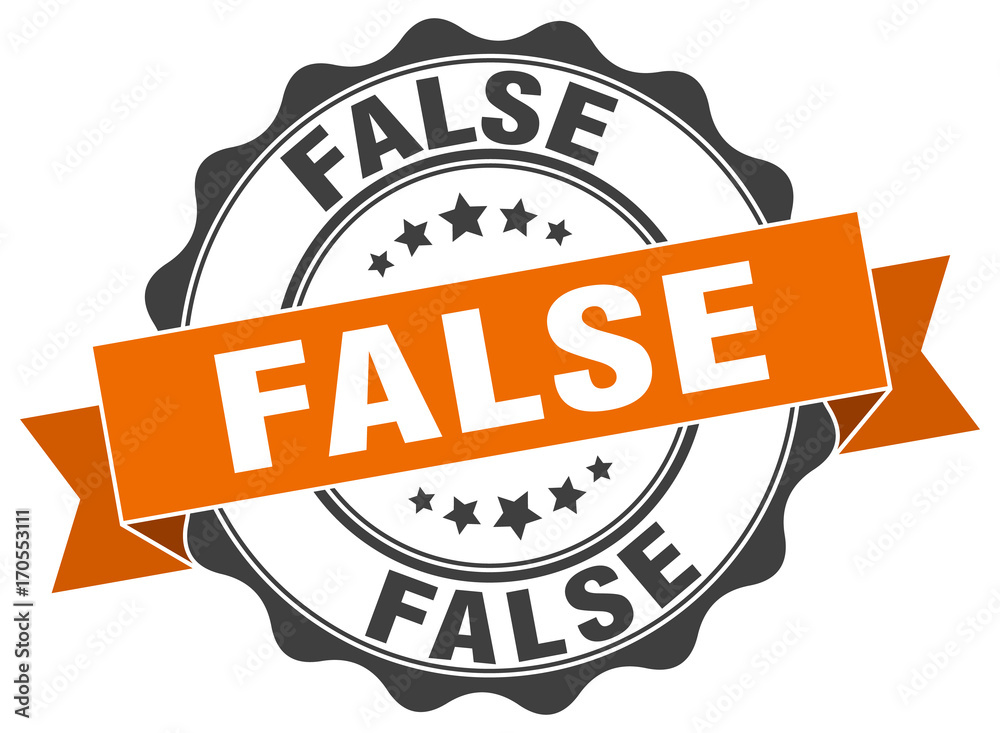 Obraz premium false stamp. sign. seal