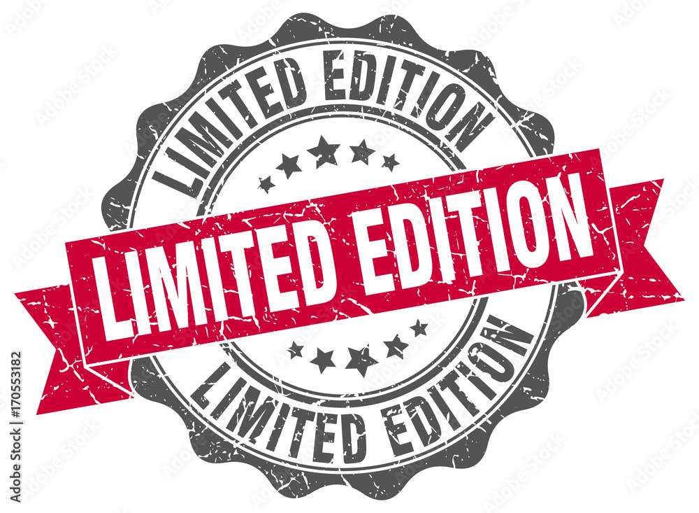 Fototapeta premium limited edition stamp. sign. seal