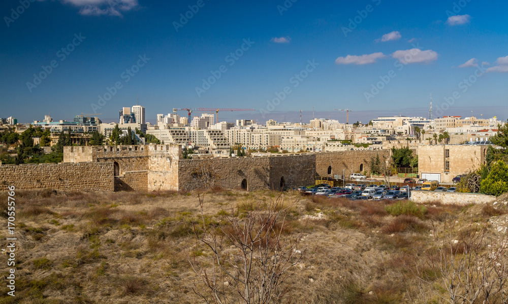 View of Jerusalem in Israel