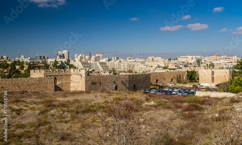 View of Jerusalem in Israel