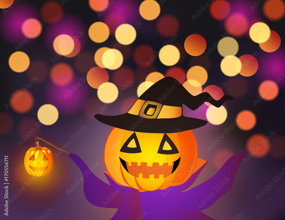 Naklejka premium ハロウィン