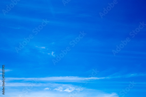 blue sky with clouds