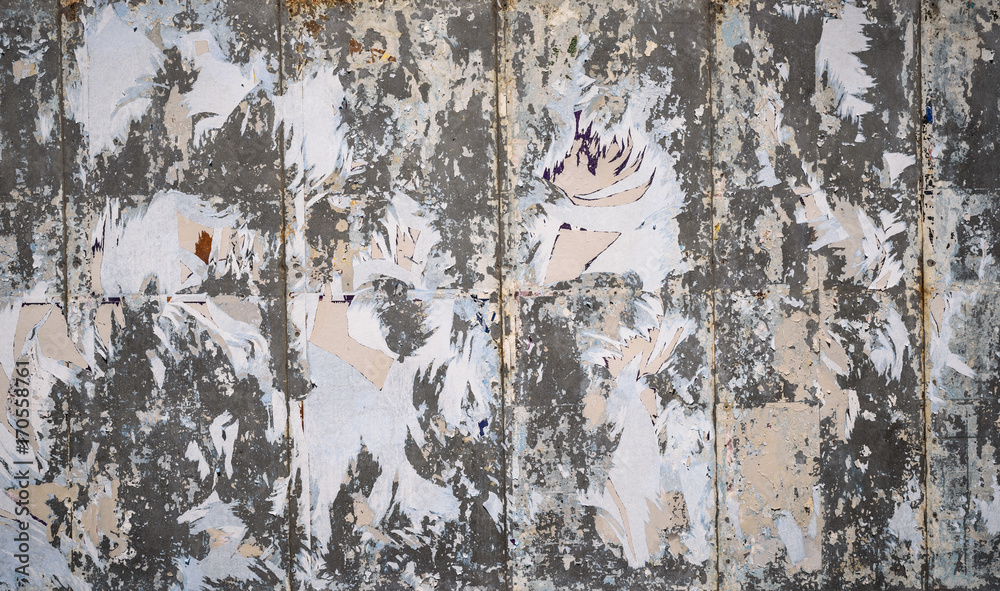 Obraz premium Bill Poster Grunge