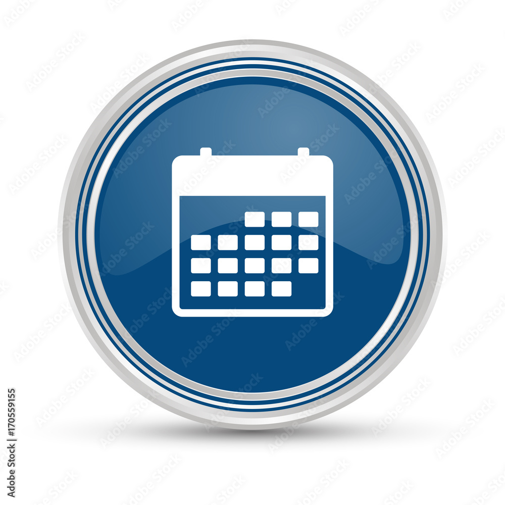 Blauer Button - Kalender Blauer Button - Kalender