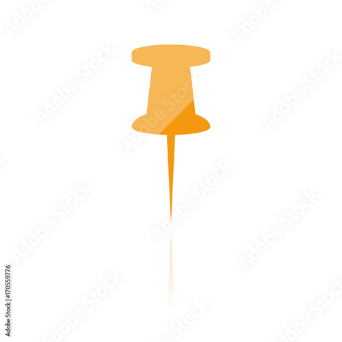 Farbiges Symbol - Stecknadel