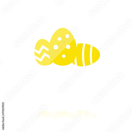Farbiges Symbol - Ostereier