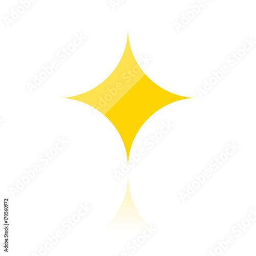 farbiges Symbol - Glanzlicht