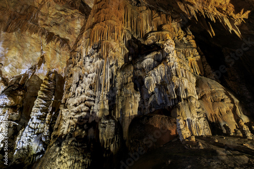 Manita pec hidden cave on top of the Velebit mountain in National park Paklenica