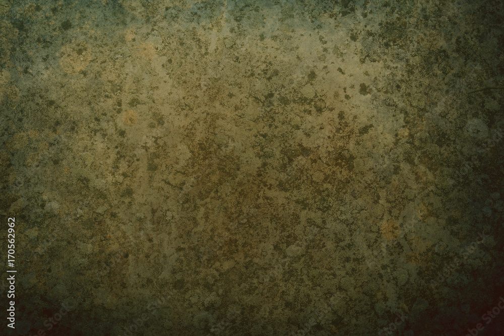 old green grungy wall background or texture