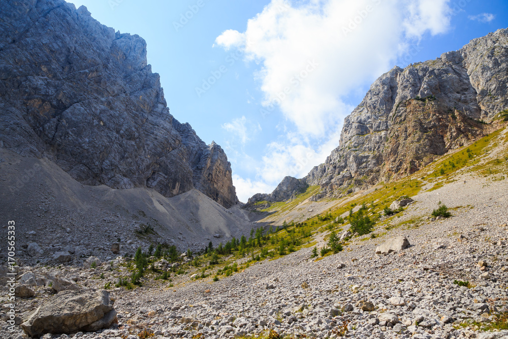 Julian Alps, view towards Julian Alps, view towards