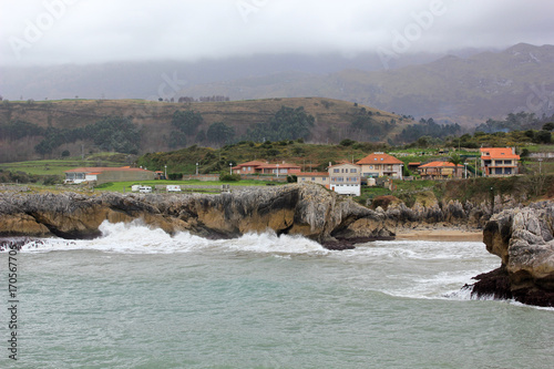 Steilküste von Llanes - Spanien photo