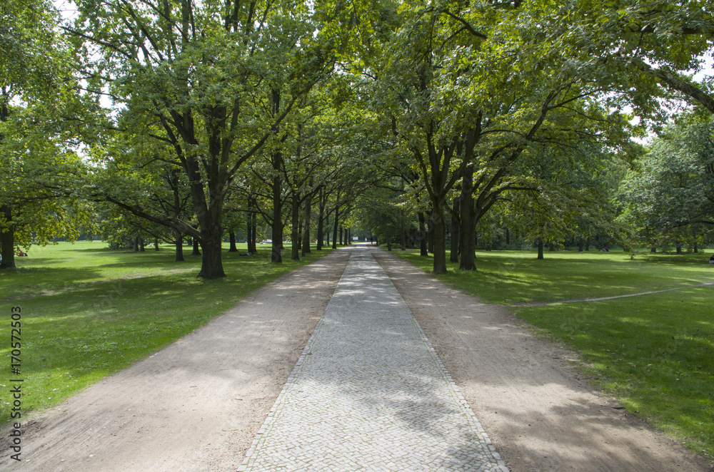 Uban park in Berlin, Tiergarten Uban park in Berlin, Tiergarten