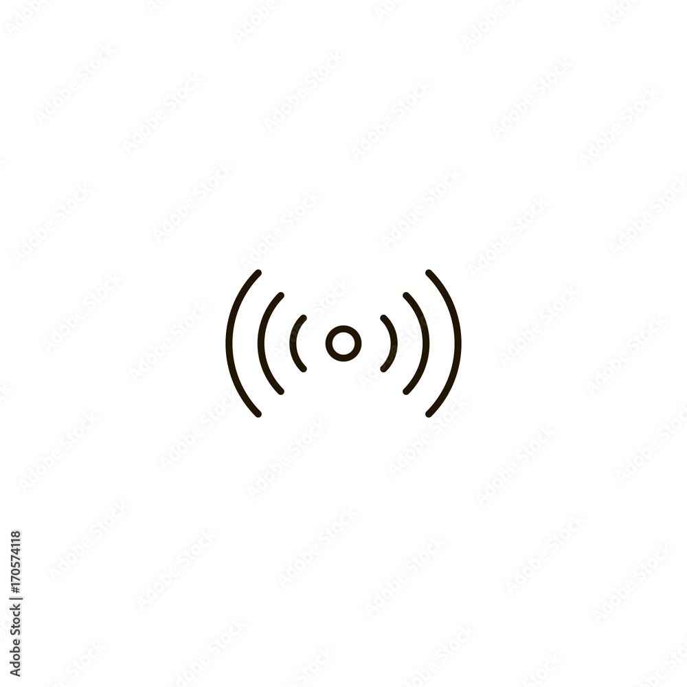 Wi-Fi flat icon Wi-Fi flat icon