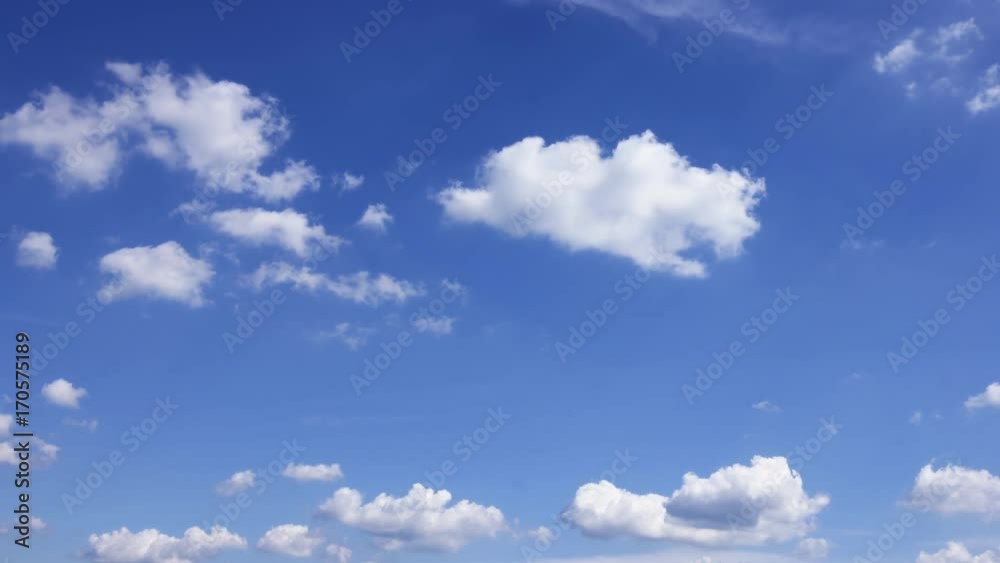 Peaceful changing loop clouds. Peaceful changing loop clouds.