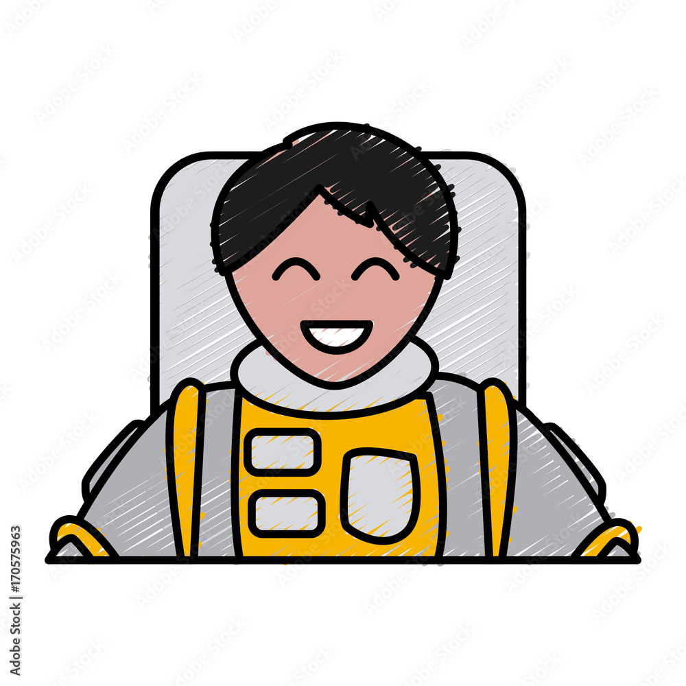 Cute astronaut cartoon icon vector illustration graphic design Cute astronaut cartoon icon vector illustration graphic design
