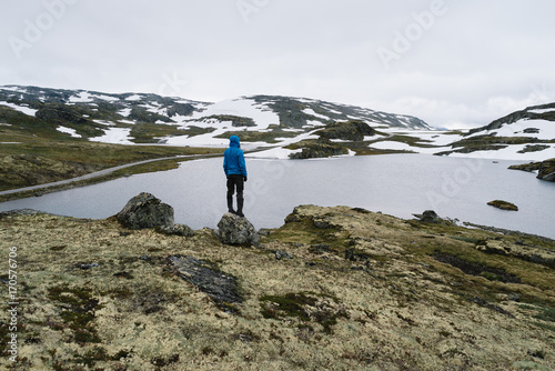 Aurlandsfjellet - scenic route in Norway