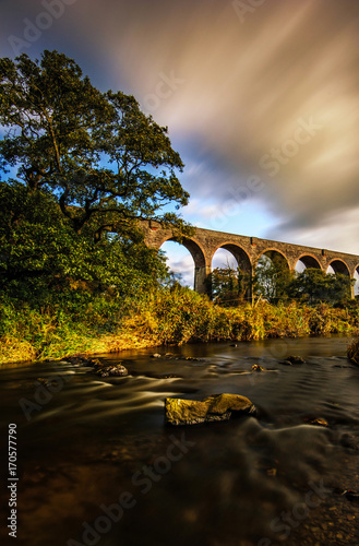 Stillness in the Wind: even if all the elements are running around ... this strong viaduct shows stillness! Near Tassagh in County Armagh, Northern Ireland, United Kingdom