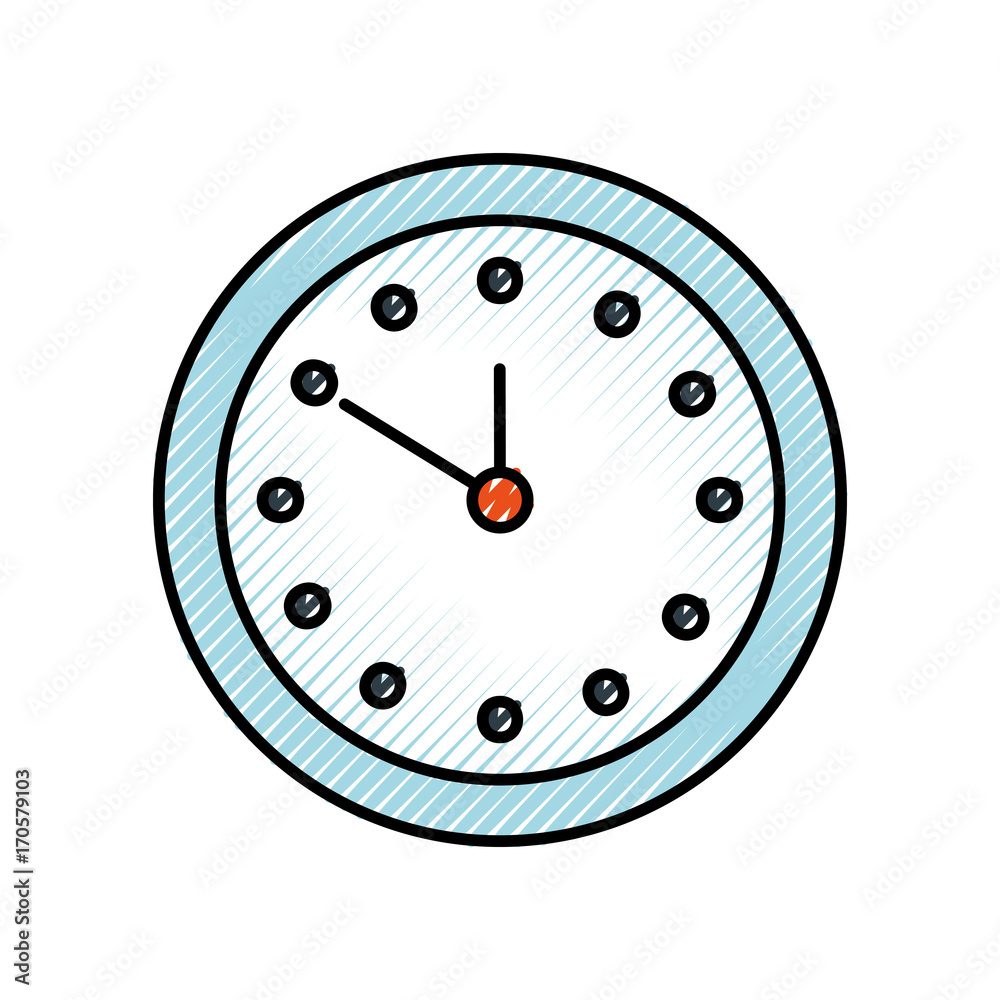 round clock time minute day timer vector illustration round clock time minute day timer vector illustration