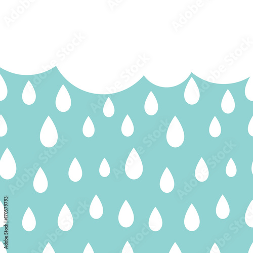Raining cloud background