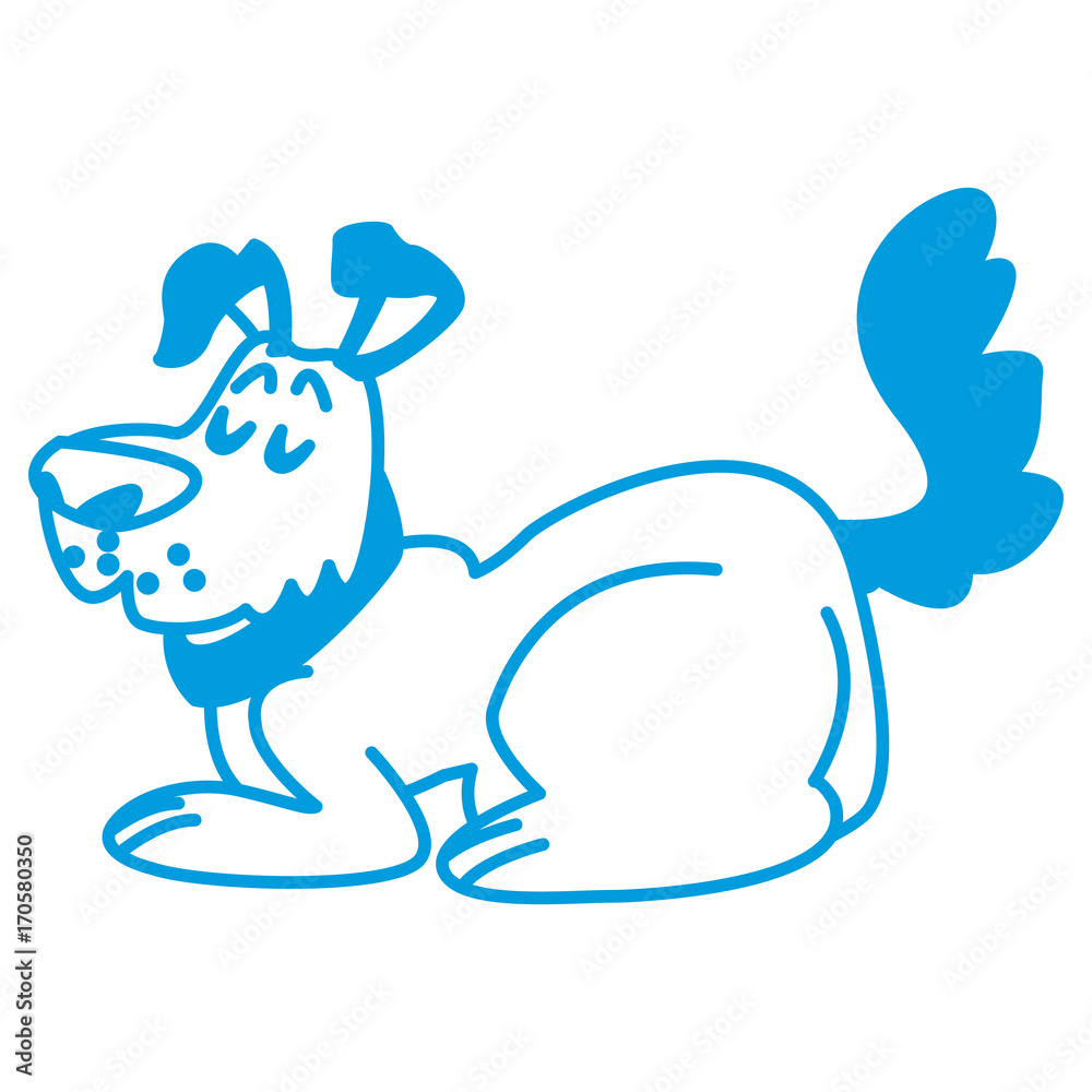 Dog pet cartoon icon vector illustration graphic design Dog pet cartoon icon vector illustration graphic design