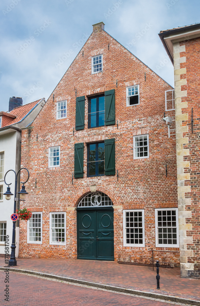 Amtsgericht building in the historical center of Jever Amtsgericht building in the historical center of Jever