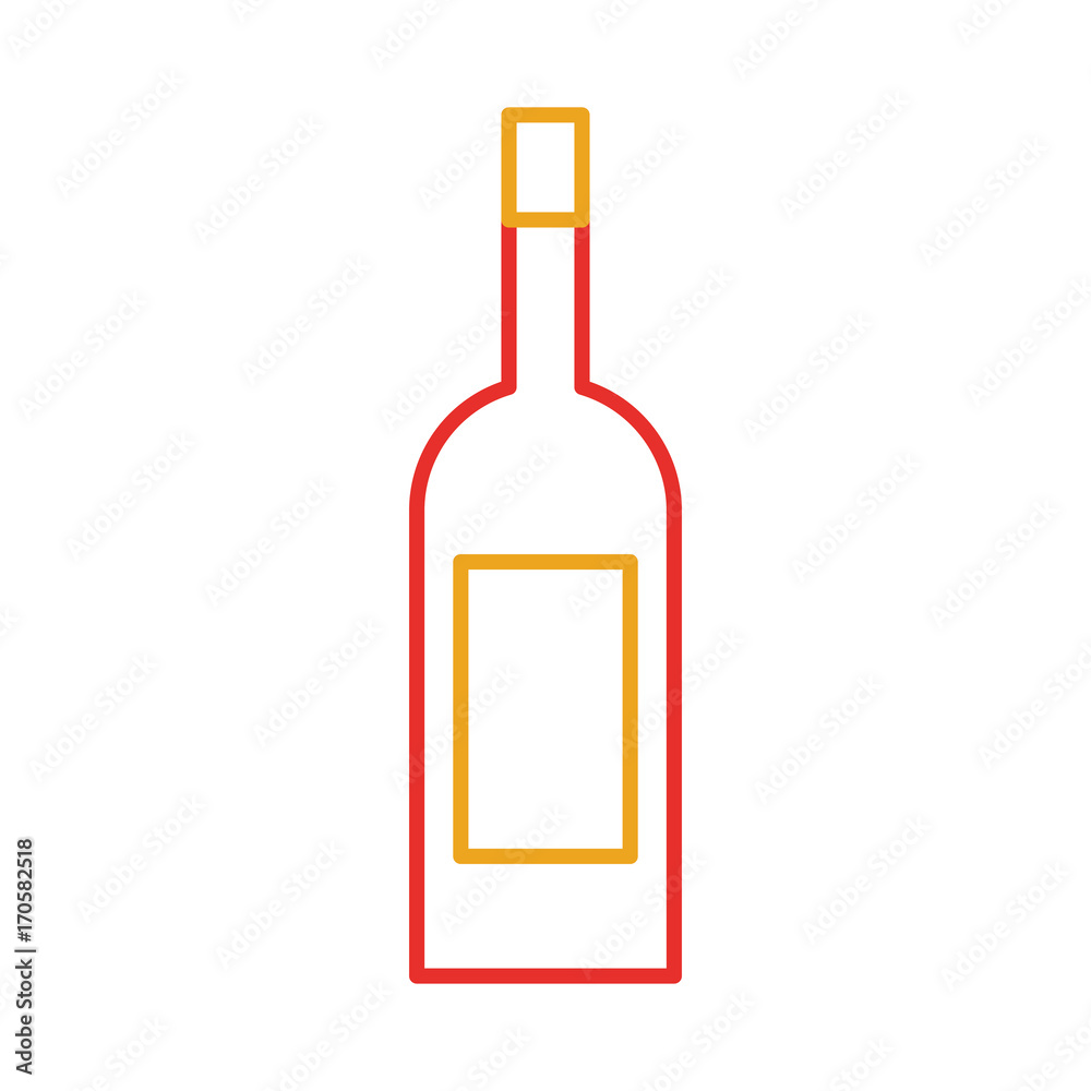 wine bottle drink beverage market product vector illustration wine bottle drink beverage market product vector illustration