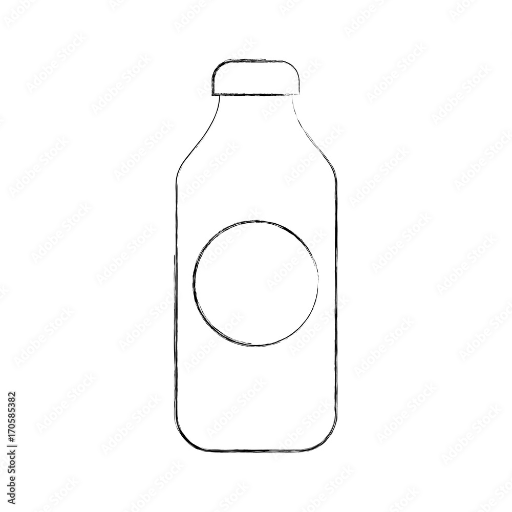 bottle juice drink market product element vector illustration bottle juice drink market product element vector illustration