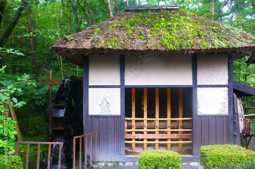 Water wheel - これが、水車小屋だ！江戸時代。