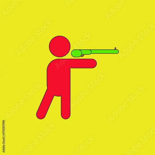 Athlete to compete in shooting of rifle