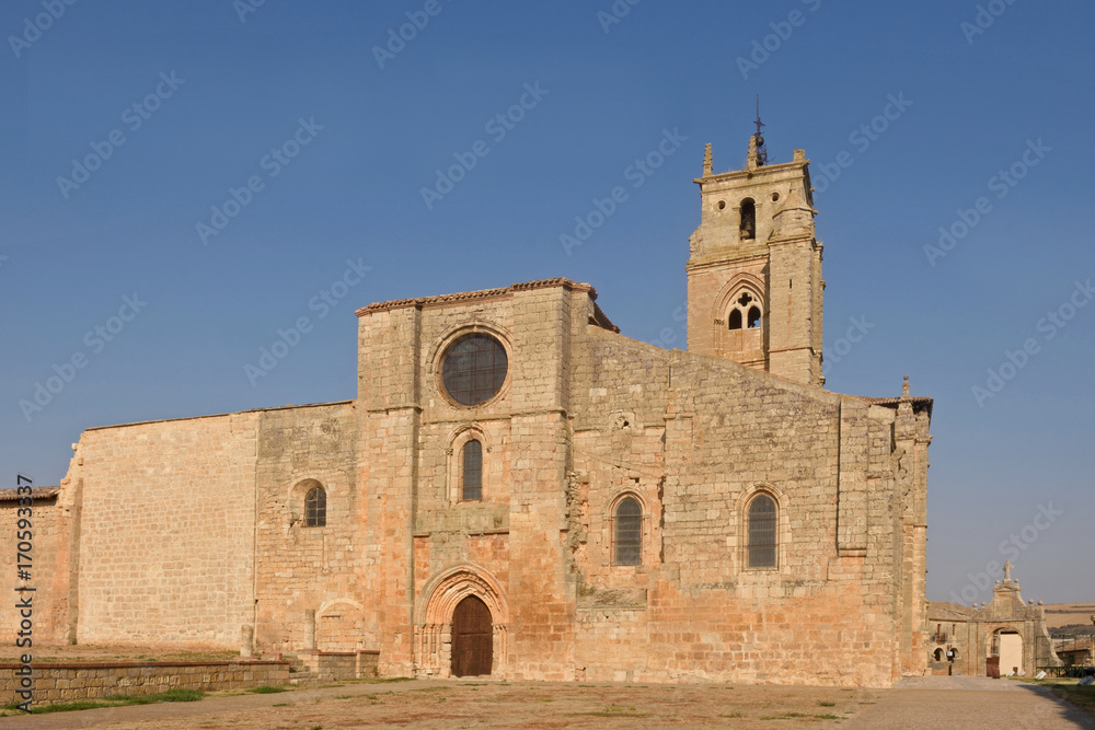  Santa Maria la Real church, Sasamon, Burgos province, Spain