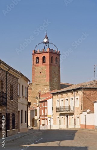 village of Osorna la Mayor, Tierra de Campos Region, Palencia province, Spain