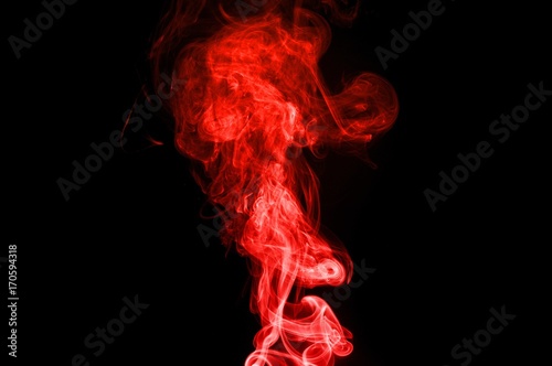 movement of red smoke, abstract red smoke on black background, red smoke on black background, smoke background,red ink background,red background ,beautiful red smoke