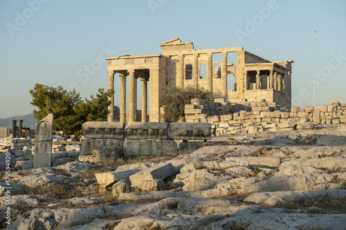 Erechtheion auf der Akropolis in Athen, Griechenland