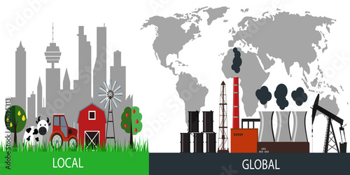 city farm and oil extraction