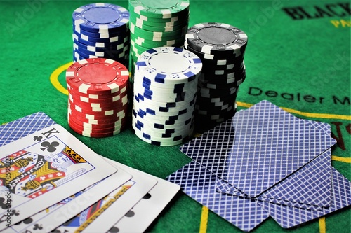 An Image of a Casino - poker