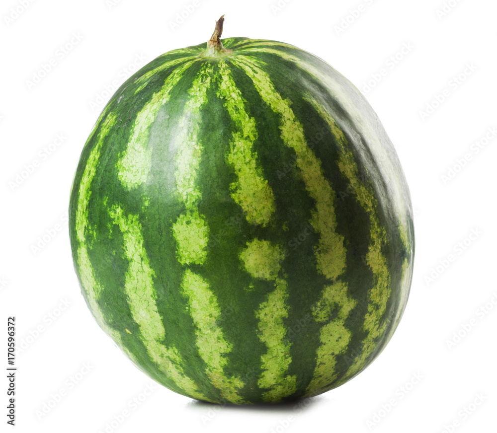 Ripe juicy watermelons