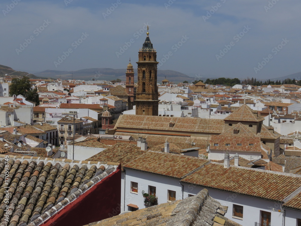 View of Antequera, Spain