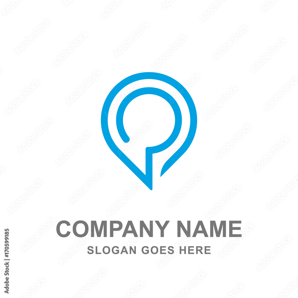 Location Map GPS Navigation Technology Logo Vector Illustration Location Map GPS Navigation Technology Logo Vector Illustration