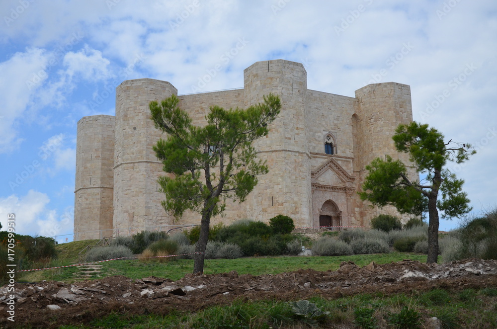 Castel del Monte of Andria. Puglia. italy.