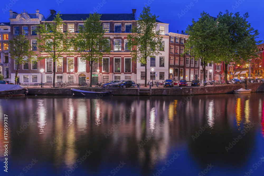 Die Grachten in Amsterdam