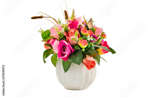 flowers craft in vase © designbydx