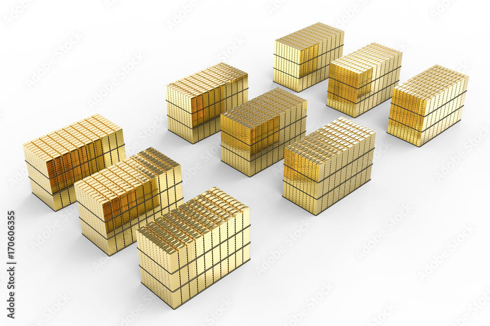 heap of gold bullion